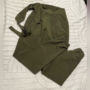 Five the label dance joggers size YM, green